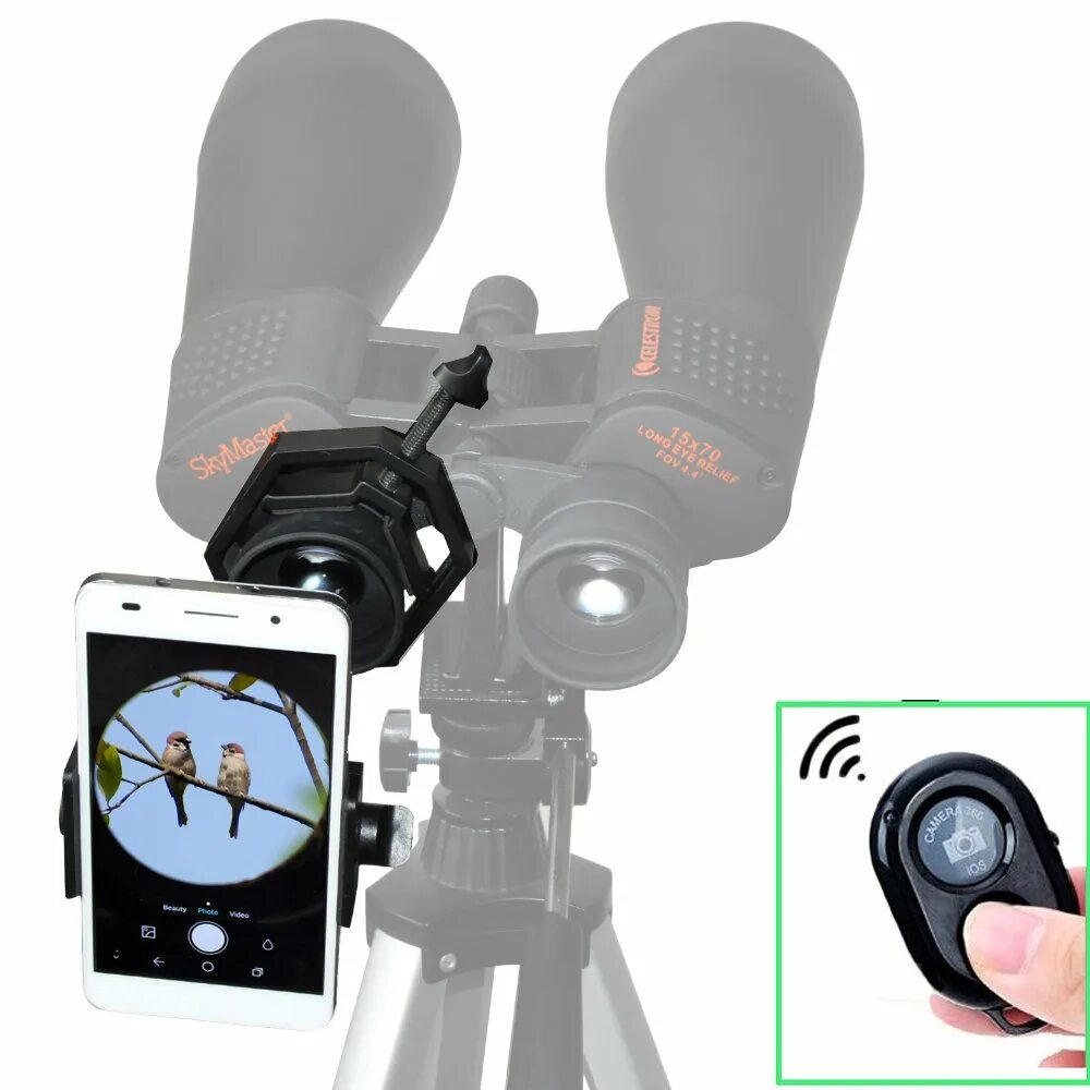 Универсальные ис. Адаптер Gosky Universal Cell Phone Adapter. Переходник с камеры на бинокль. Smartphone Adapter for Binocular. Встроенный адаптер в бинокль.