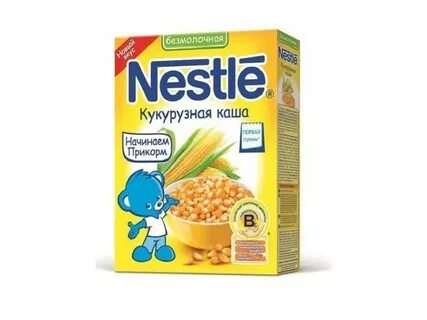 Первая каша для прикорма безмолочная