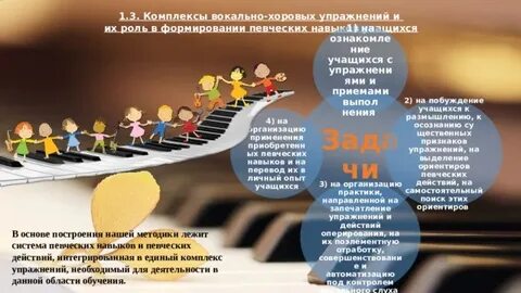 Вокально хоровое занятие
