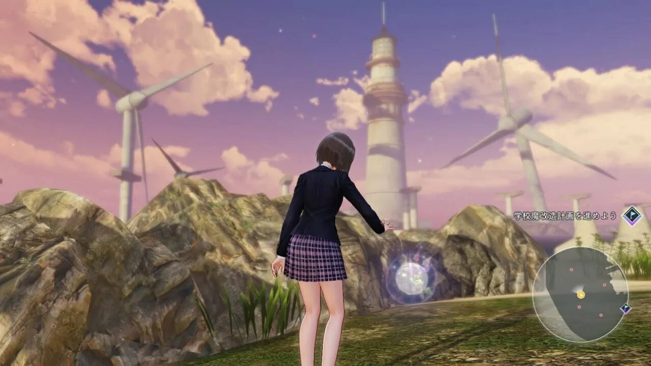 The second light. Blue reflection: second light. blue-reflection-second-light игра. reflection игра. blue reflection скрины.