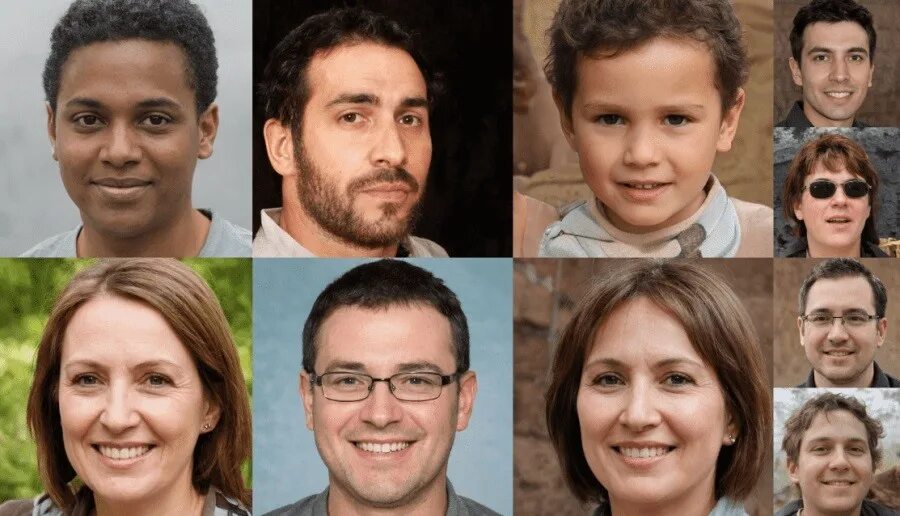 сгенерировать лицо ребенка