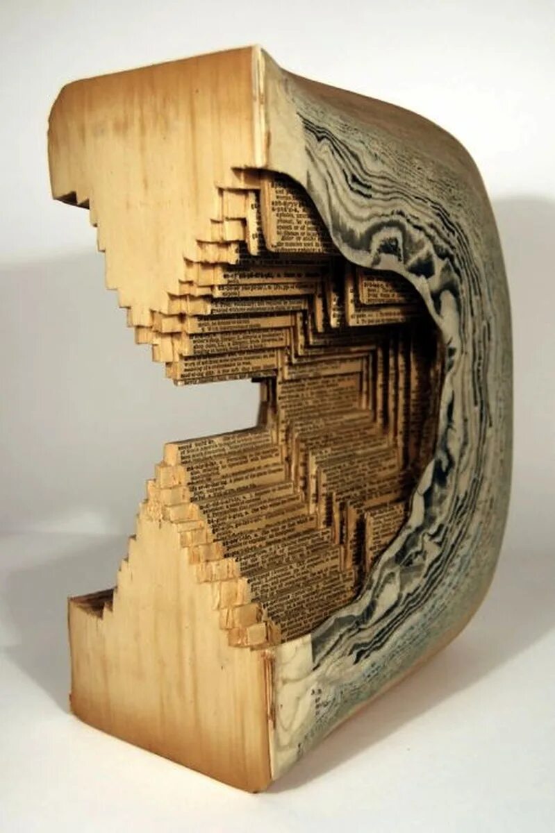 книги необычной формы. книги в необычном переплете. буккарвинг. книги-скульптуры брайана деттмера. Unusual book.