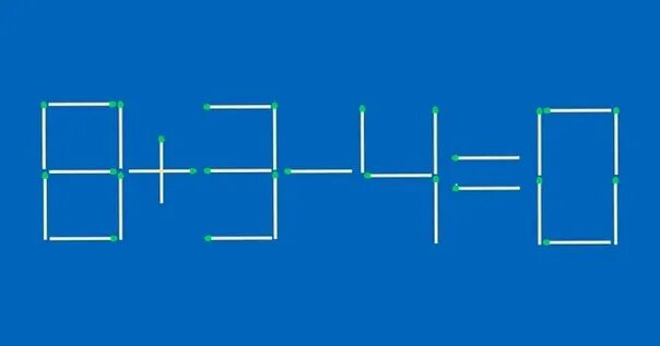 Головоломка 9+3-4 0 решение. Задачи со спичками 8+3-4 0. Головоломка со спичками 8 3-4 0. 8+3-4=0 Переставить спичку. 8 3 9 16 9 t