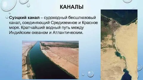 Какие моря соединяет суэцкий канал