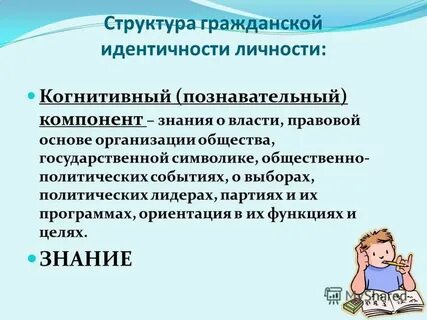 Гражданская идентичность обучающихся