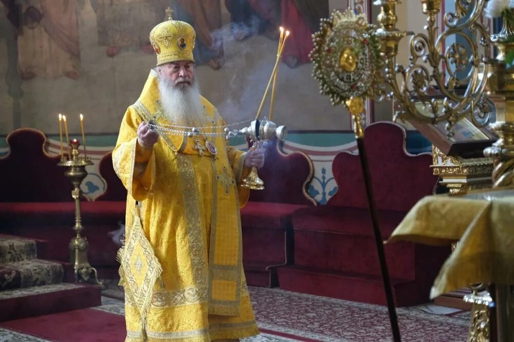 богослужение в успенском соборе владимира