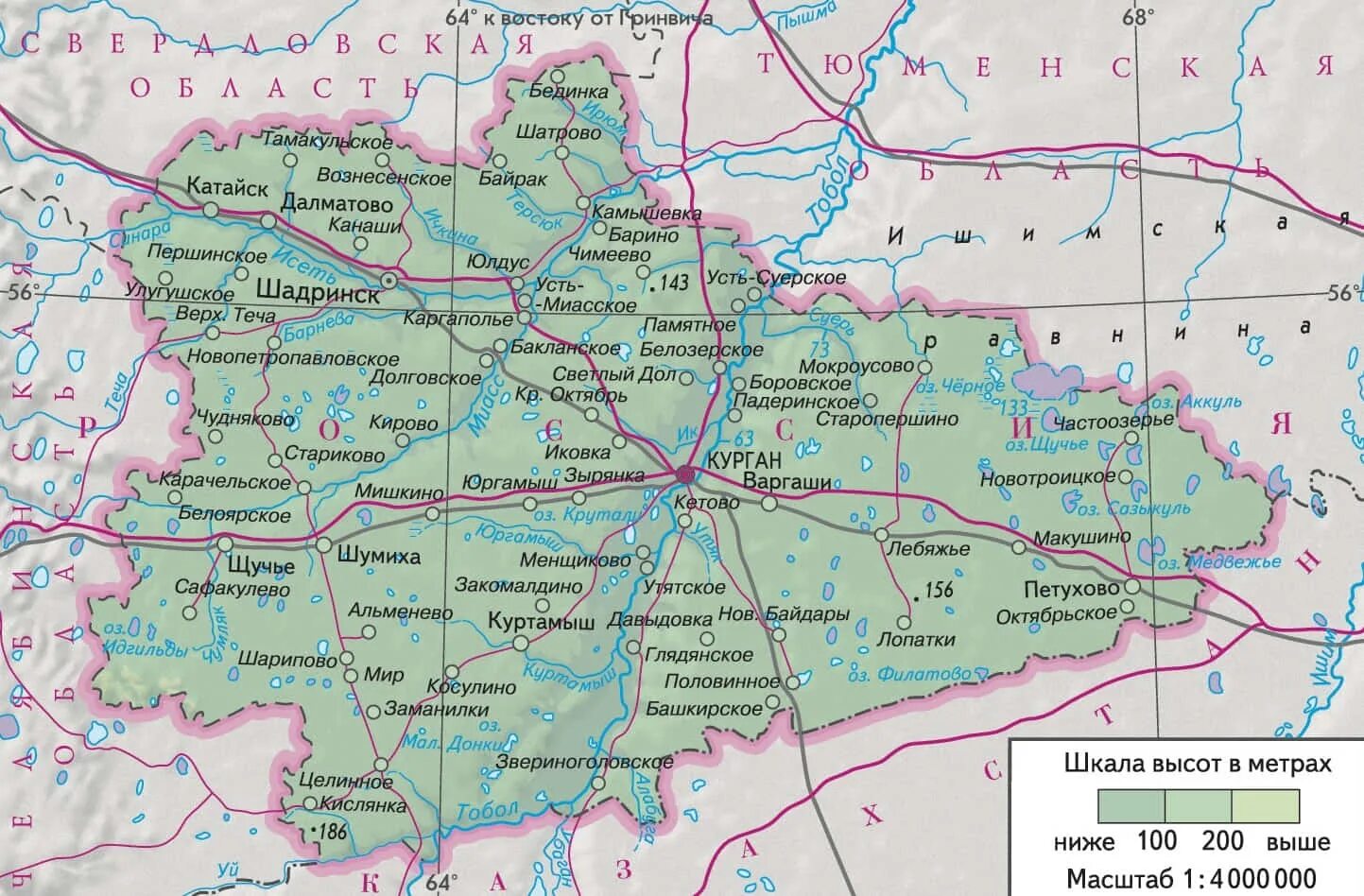 Курганская область на карте россии с городами. Карта Курганской области с населенными пунктами подробная. Курганская обл карта с районами. Карта Курганской области с районами. Карта Курганской области с деревнями.