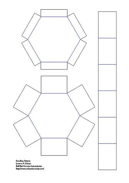 Шестиугольник из бумаги. Шестиугольная коробочка с крышкой развертка. Шестигранная коробка из картона. Шестигранная коробка макет. Шестигранная упаковка развертка.