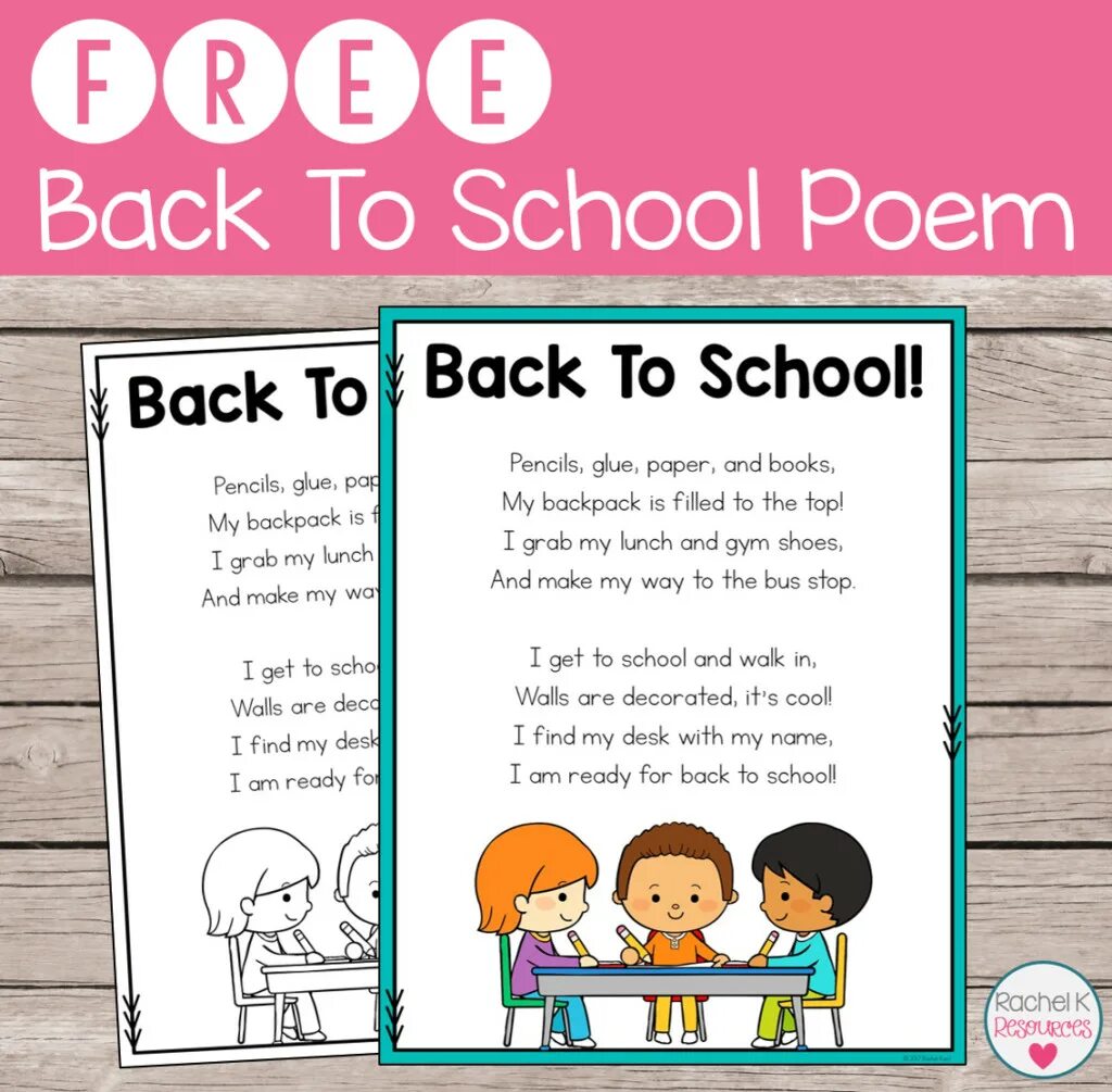 Rhymes about school for kids. My school poem. My school poem. Poems for children. Poem about school.