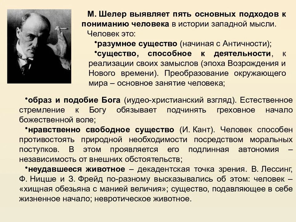 Идеи антропологии