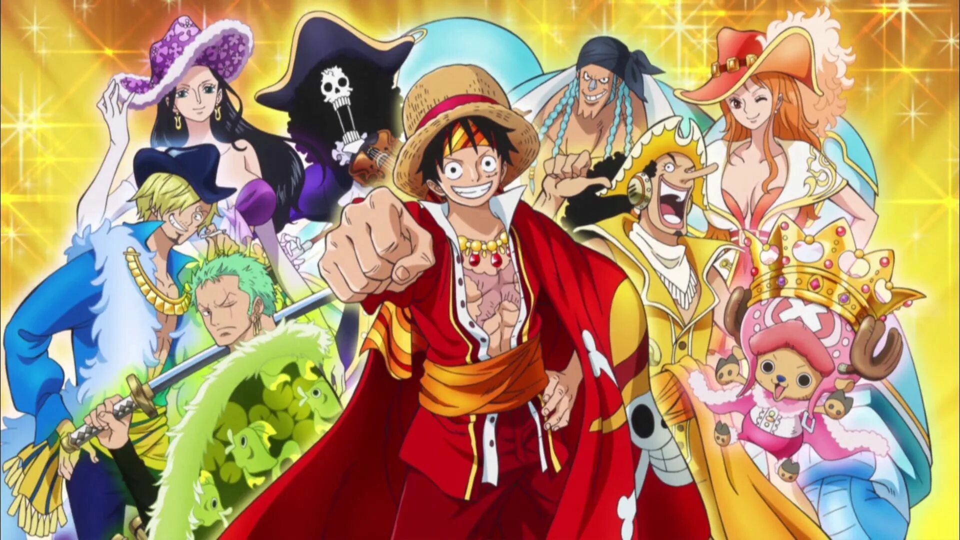 Команда МУГИВАРЫ Луффи. Команда соломенной шляпы Ван Пис. New one piece