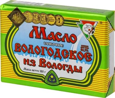 Масло сливочное вологодское