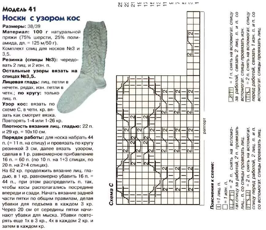 Узоры для вязания носок спицами схемы и описание. Носки вязаные спицами с узором и схема и описание. Узоры спицами для носков с описанием и схемами на 5 спицах. Вязаные узоры для носков спицами схемы и описание.