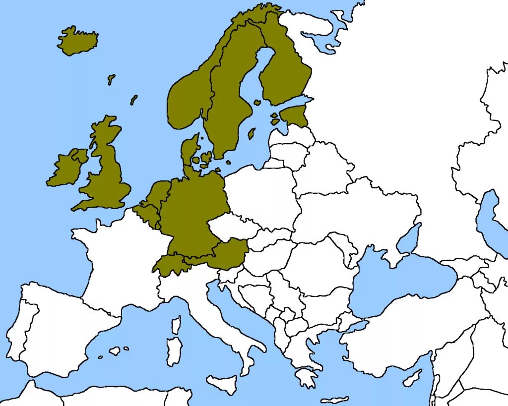 Europa und. Карта - Европа. Карты для мапперов. Европа белая с границами. Карта Европы 1914 с провинциями.