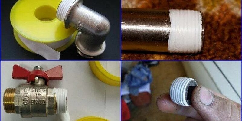 Сколько оборотов фум ленты. Намотка фум ленты. правильное намотка фум ленты.