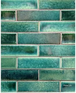 Плитка bricks green