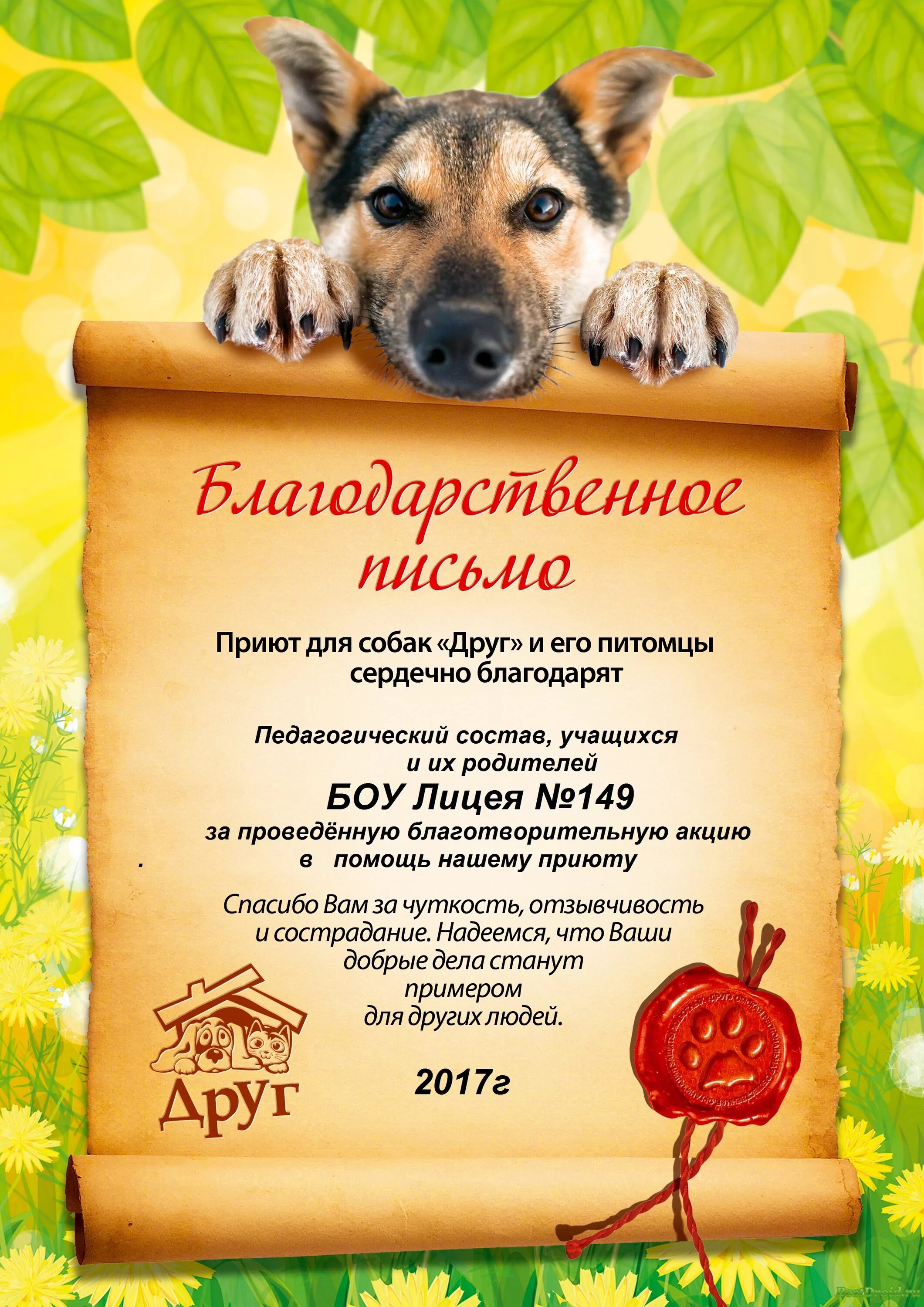 Благодарность от приюта бездомных животных. Благодарность приюта для собак. Благодарность за помощь животным. Благодарность за помощь приюту для животных. Благодарность от приюта.