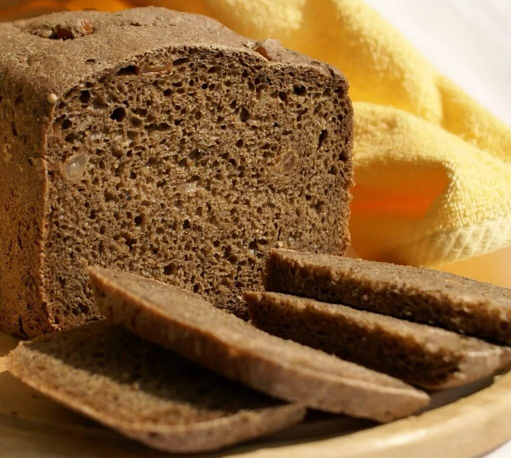Черный хлеб в хлебопечке