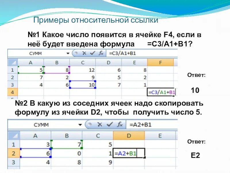 После ввода б. Пример относительной ссылки. Пример абсолютной ссылки. Абсолютные и относительные ссылки. Абсолютная ссылка и Относительная ссылка.