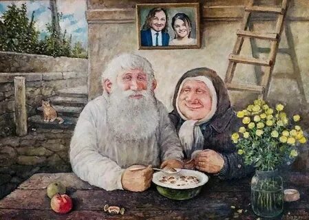 Лето я провожу в деревне однажды дедушка