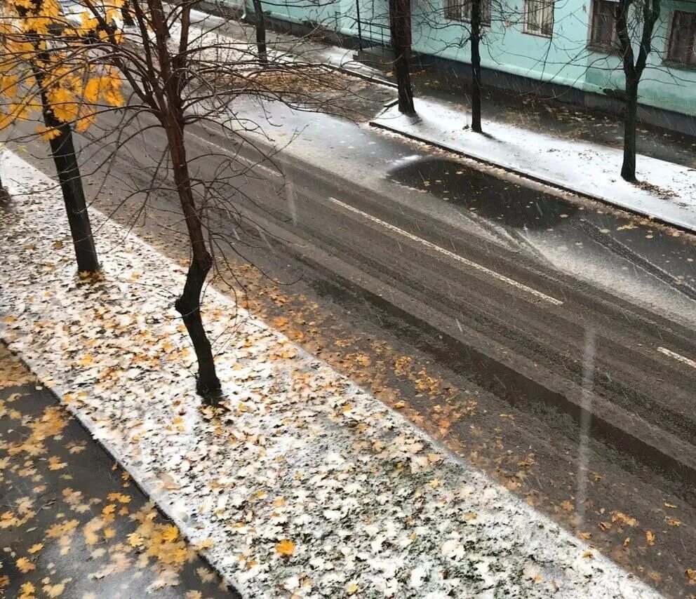 Ноябрь осадки