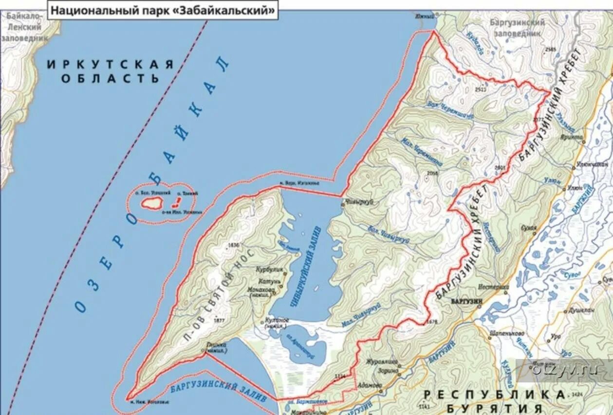 Байкало ленский заповедник где находится. Границы Забайкальского национального парка на карте. Забайкальский национальный парк расположение. Местоположения Забайкальского национального парка. Забайкальский национальный парк Святой нос.