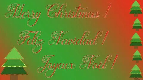 Wallpaper download HD 16:9 1920 x 1080 Feliz Navidad  Joyeux Noel 