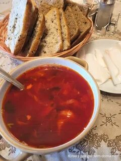 Копченый борщ