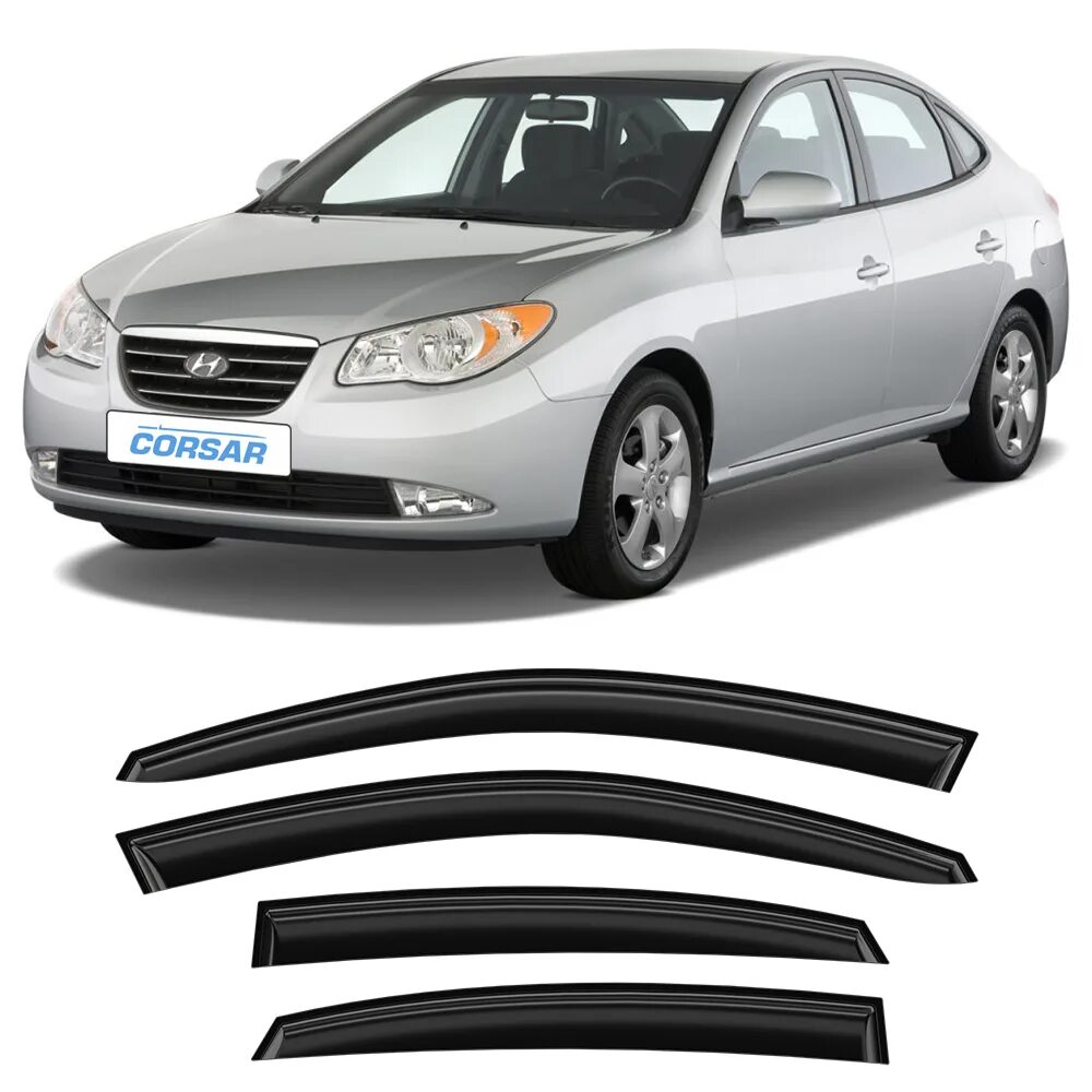Дефлекторы хендай элантра 2022. Ветровики хендай элантра 2016. Элантра дефлектор. Ветровики элантра мд. Ветровики элантра 19г.