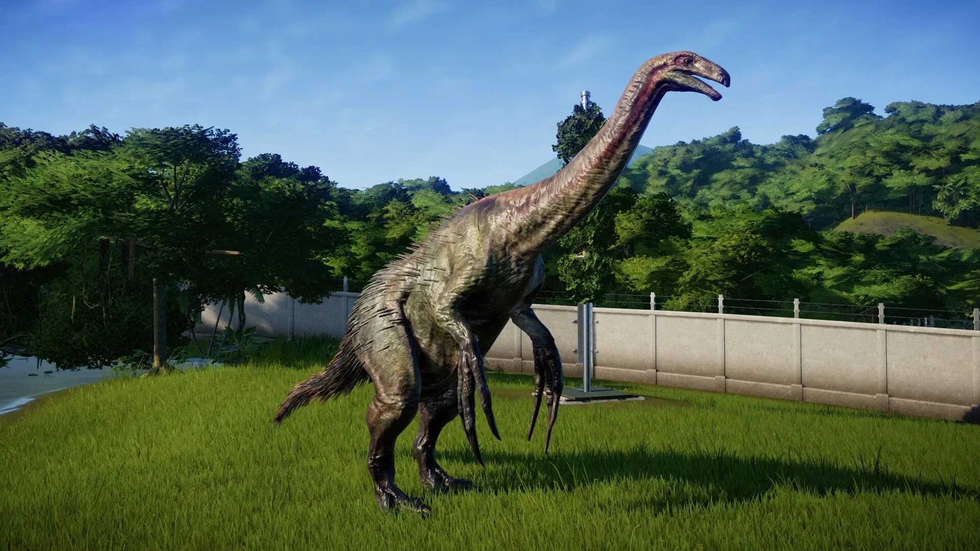 Динозавры периода 2. Теризинозавр Jurassic World. Теризинозавр Jurassic World Evolution. Теризинозавр Jurassic World Evolution 2. Церезинозавр мир Юрского периода.