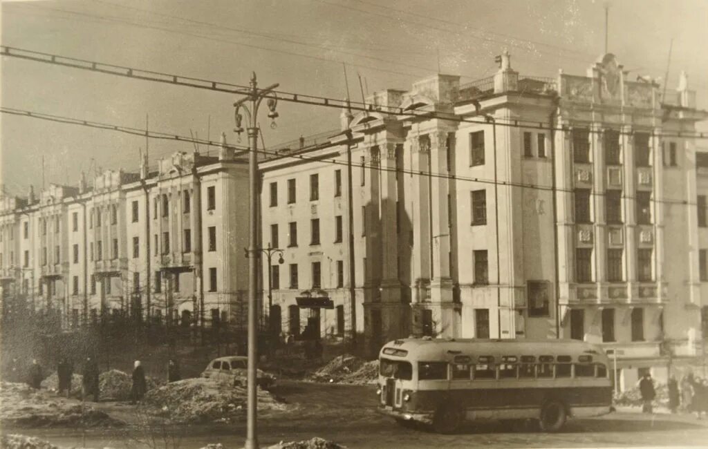 Магадан в советское время. Магадан СССР. 1957 Магадан проспект Ленина. Магадан 1960. Магадан ул Портовая.