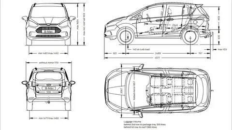 Ford c max размеры