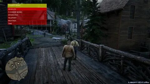 Red dead трейнер