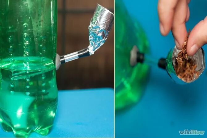 Как делается водяная. Светящаяся жидкость. Паровая баня. Еда на водяной бане. Насос ручной без электричества.