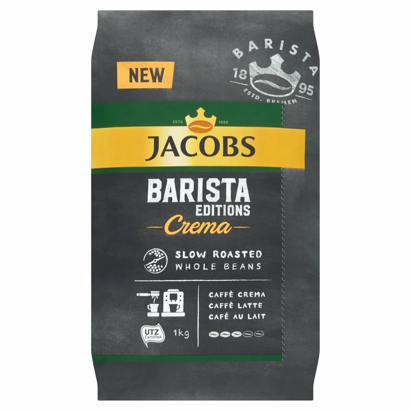 Кофе якобс бариста. Jacobs Beans crema 1000g. Jacobs Barista crema. Кофе Jacobs Barista crema intense. Якобс бариста молотый.