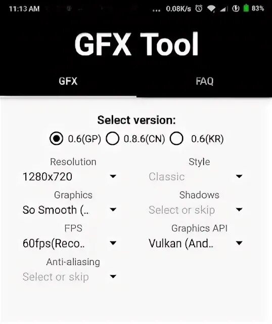 Что делает gfx tool. GFX Tool настройки. Новый GFX Tool. GFX Tool на ПК. Фото GFX Tool.