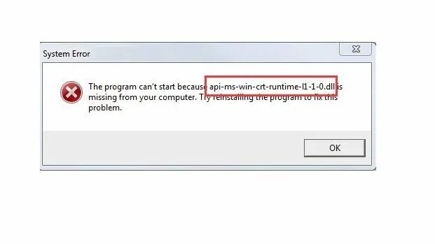 Api ms win crt runtime dll. Ошибка апи мс. ошибка api-ms-win-crt-runtime-l1-1-0.dll. dll api ms win crt runtime l1 1 0 dll. api ms win crt runtime.