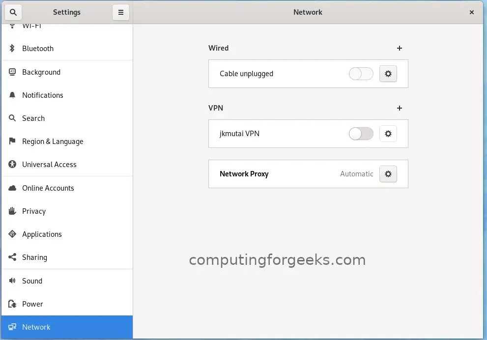 Centos для прокси сервера. Check your proxy settings