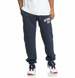 Синие мужские штаны dc shoes