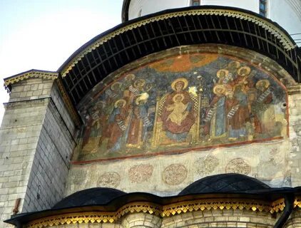Фрески успенского собора в москве