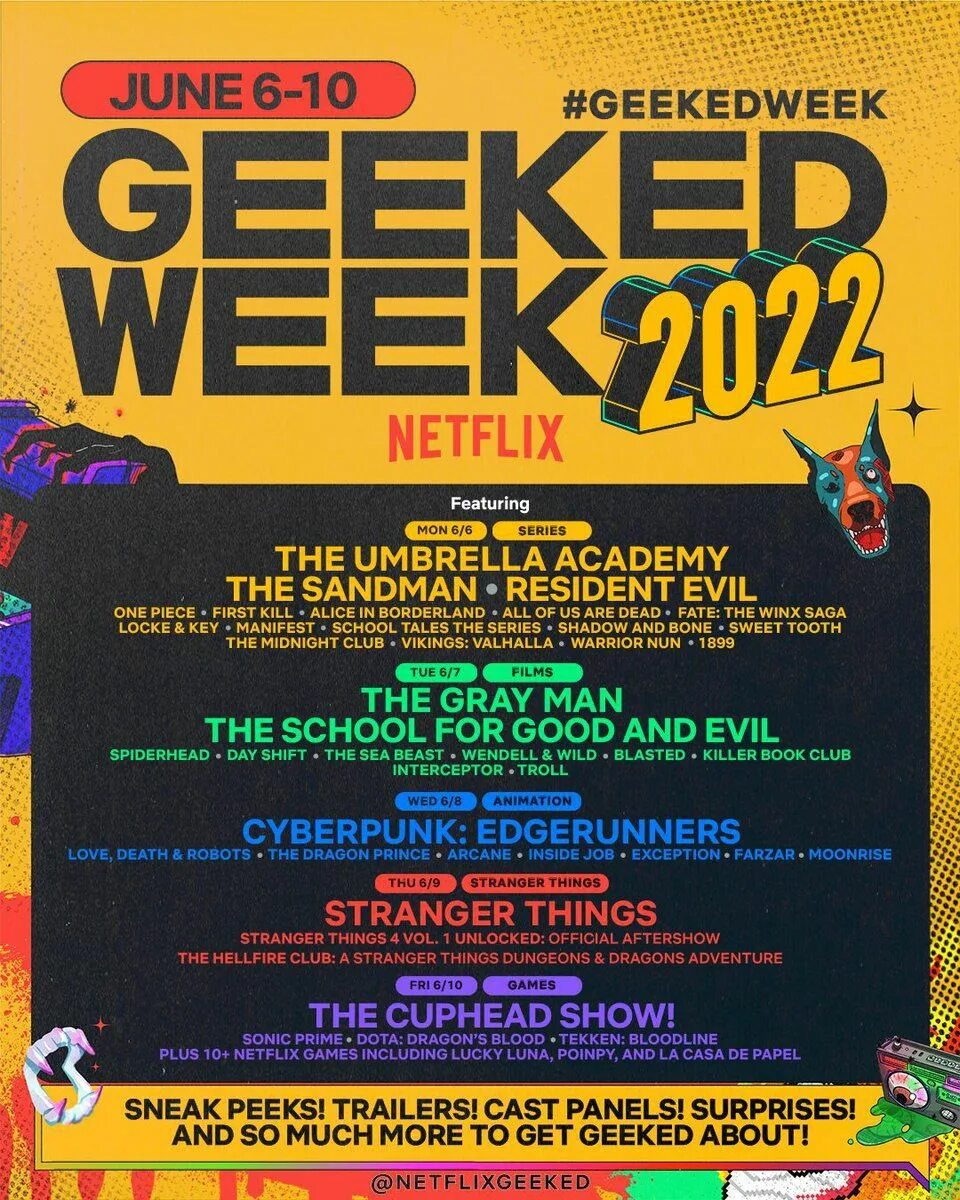 Geeked week