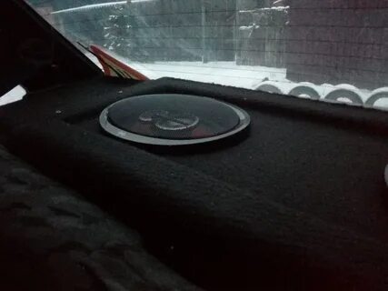 Динамики на заднюю полку ваз