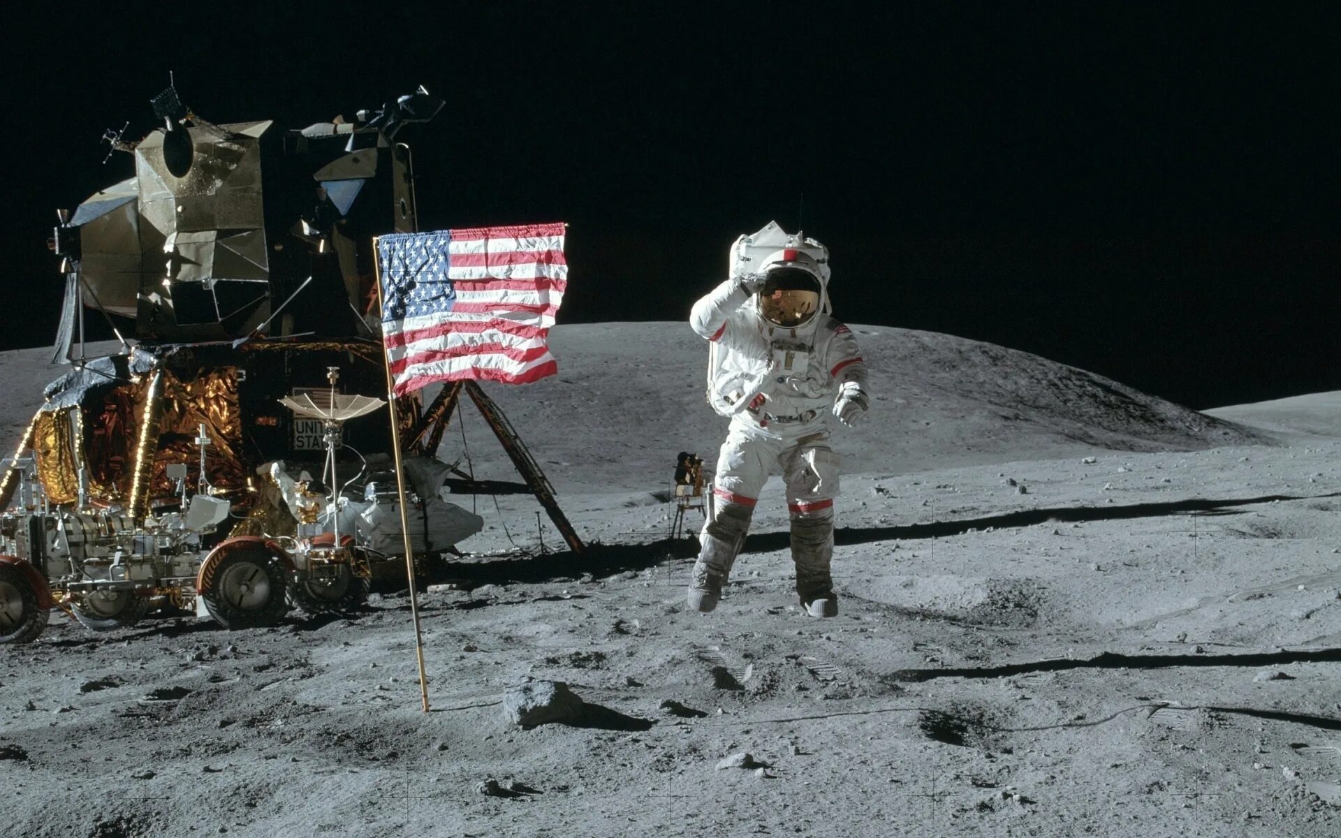 Космонавты высадились на луне. Лунный модуль Аполлон 11. Аполлон 11 1969.