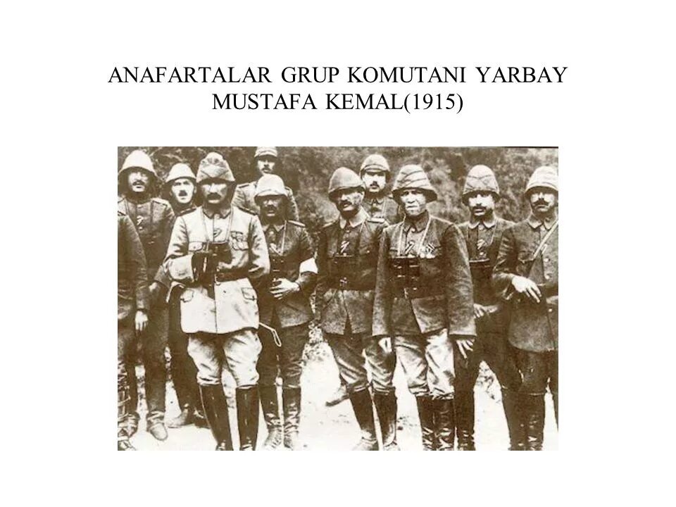 Anafarta. Anafartalar.