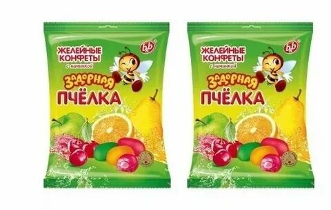 Конфета пчелка калорийность 1 шт