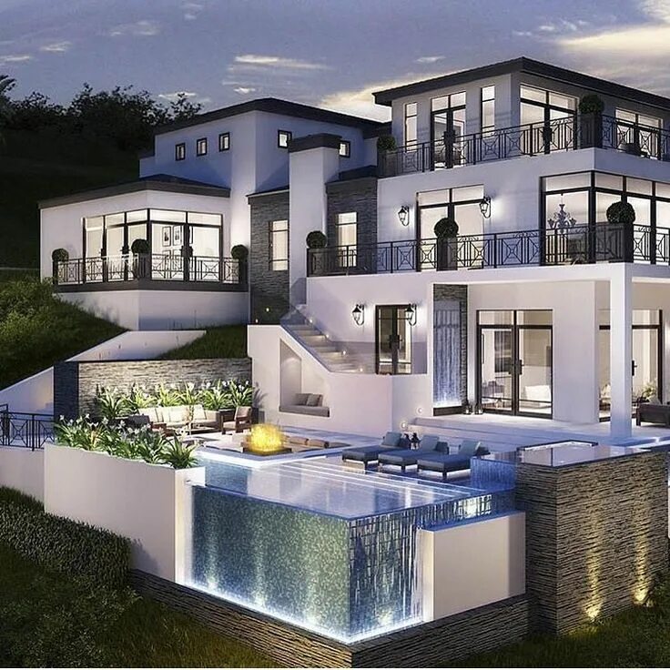 Особняк в Беверли-Хиллз за 19,000,000$ - HQROOM Mansões de luxo, Casas de luxo, 