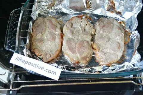 Стейки из свинины в фольге в духовке