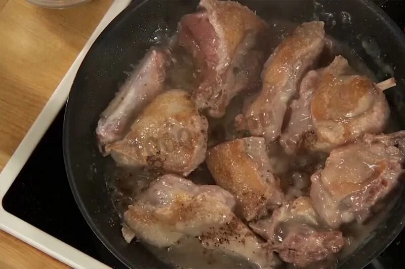 Гусь, тушёный с яблоками и луком. Вкусная "неудобная" птица. ВЫСОКАЯ net КУХНЯ Д