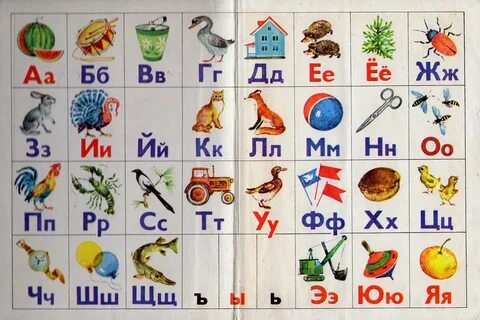 1 класс алфавит картинки