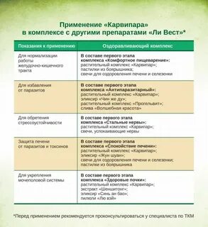 Карвипар инструкция по применению